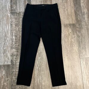 Theory Admiral Crepe black ankle pants size 00